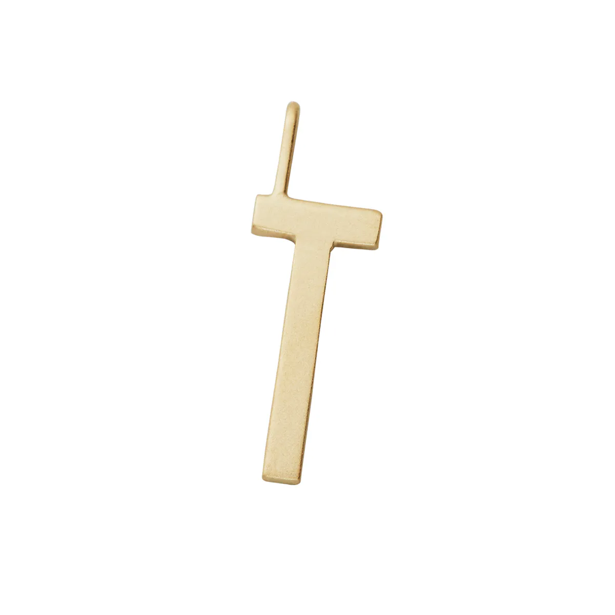 Design Letters - Anheng gullbelagt T 16mm